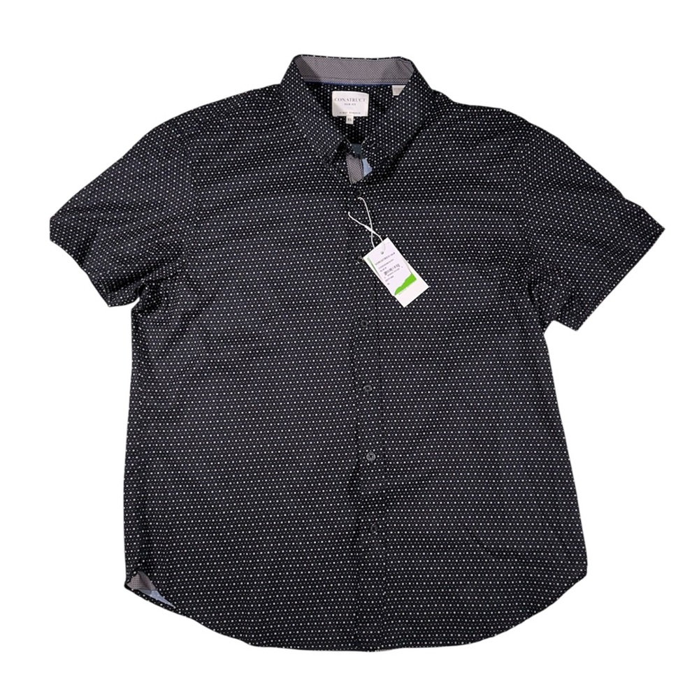 Black and White Polka Dot Shirt